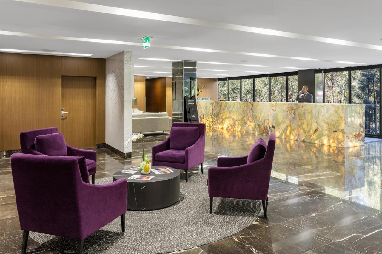 Meriton Suites North Ryde Sydney Eksteriør billede Lobby